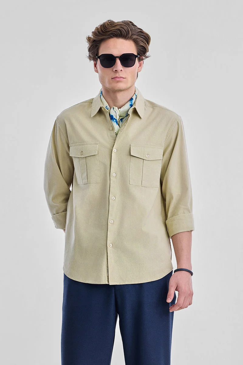 سنيتش Double Pocket Regular Fit Shirt